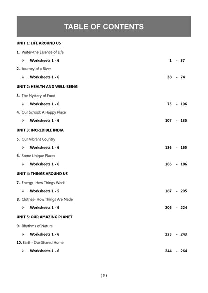 NCERT Workbook Class-5 The World Around Us ( Our Wondrous world) - Oswaal Books