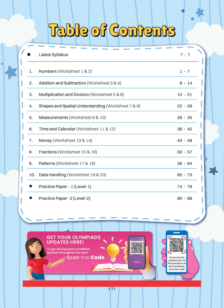 One for All Olympiads Workbook_Class 2_Mathematics_For 2025 Exam