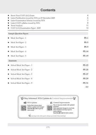 NTA CUET (UG) 5 Mock Test Papers Physical Education For 2026 Exam (Section –II) (as per latest 27 Dec., notification) | 300+ MCQs for Practice | Includes 2025 Paper- fully solved | With Oswaal AI
