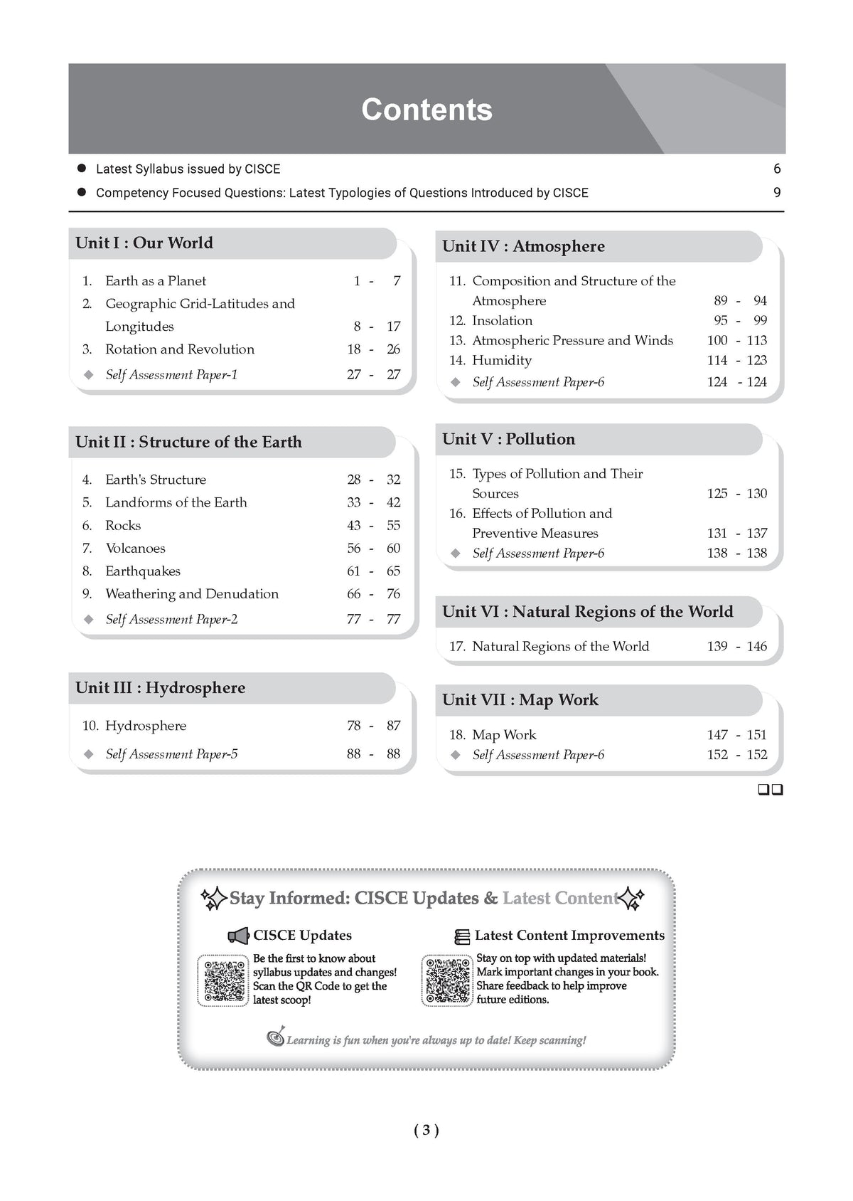ICSE Question Bank Geography Class 9 For 2027 Exam | Chapter-wise & Topic-wise Revision Notes | Competency-focused Questions | Aligned with latest Syllabus & Exam Pattern