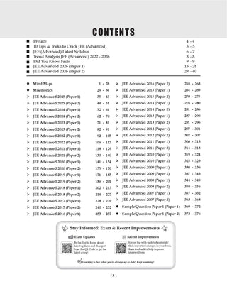 JEE Advanced 25 Years Year-wise Solved Papers Physics | Fully Solved May 2026 Paper 1 & 2 | Smart Mind Maps, Mnemonics, PYQs & Oswaal AI