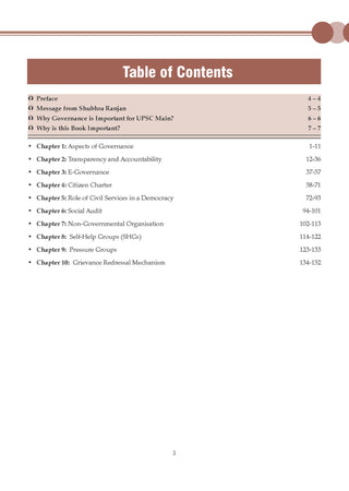 Governance Simplified for UPSC GS Paper II 2026 : PYQ-Based, Syllabus-Aligned Guide with 2nd ARC & NITI Aayog, Diagrams, Models, Case Studies and Answer Writing by Shubhra Ranjan