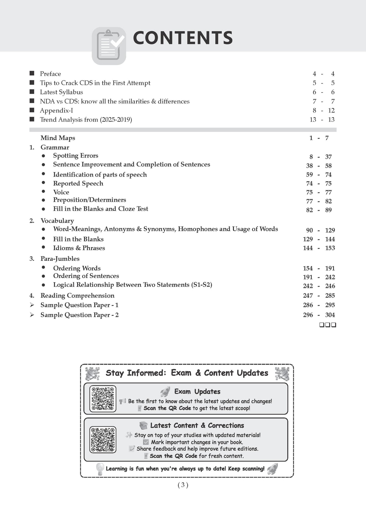 CDS Maths, English & General Knowledge 13 Years' Chapter-wise & Topic-wise Solved Papers English Medium Set of 3 | 2014-2026 | Includes 2026 Paper-I | With Oswaal AI | For 2026-27 Exams