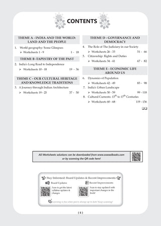One For All Workbook Class 8 Social Science Part-2 | NCERT & CBSE | Exploring Society India and Beyond | NCF Compliant | Competency-Based Assessment & Practice