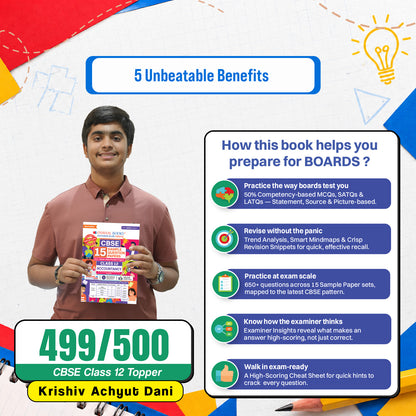 Oswaal CBSE 20 Combined Sample Question Papers Class 12 Board Exam 2027 – English Core, Physics, Chemistry, Biology - New Question Typologies - Oswaal AI