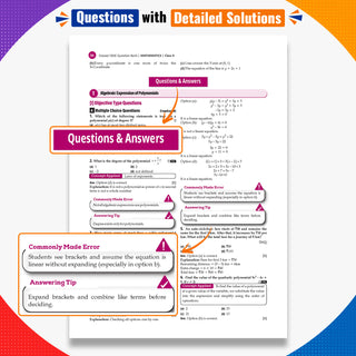 CBSE Class 9 Mathematics Part-1 Question Bank Chapter-wise & Topic-wise | Based on NCERT Textbook Ganita Manjari | Includes Summary, Competency-Based Question, Self-Assessment & Practice Papers