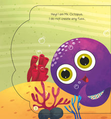 Lil Legends Shaped Board Books: Sea Animals: Octopus