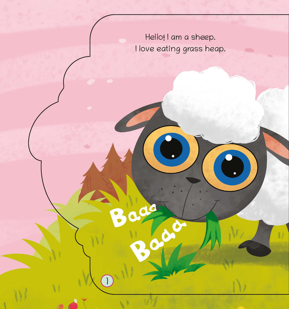 Lil Legends Shaped Board Books: Farm Animals: Sheep