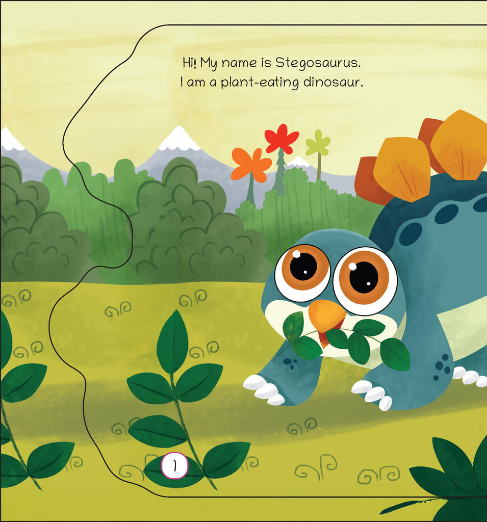 Lil Legends: Shaped Board Books, Dino - I am a Stegosaurus