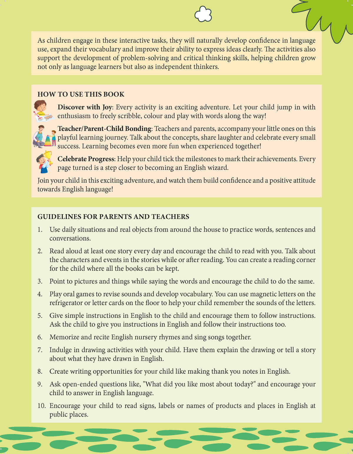 Lil Legends 250+ Activities English Quest Activity Book for 5+age - Oswaal Books
