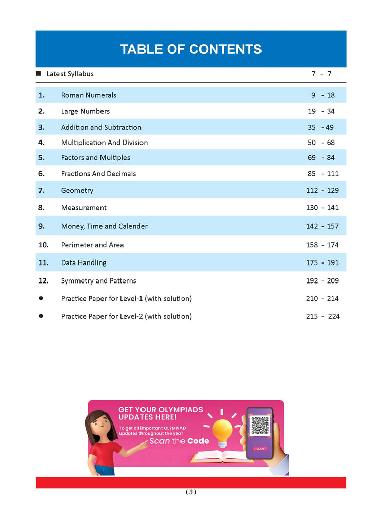 One For All Olympiad Previous Years Solved Papers Class 4 (Set of 2 Books) Maths & Science for 2025 Exam