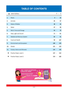 One for All Olympiads Previous Year Solved Papers Class 4 Science For 2025 Exam