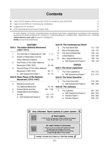 ICSE Question Bank Chapterwise & Topicwise Solved Papers Class 10 History & Civics For 2026 Exam