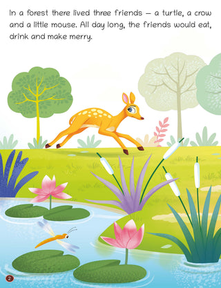 Panchatantra Friendship Tales Books for Kids | The Four Friends & Wedding of the Mouse | Set of 2 | Friendship, Teamwork, Loyalty, Moral Stories, Social Skills | Ages 2+