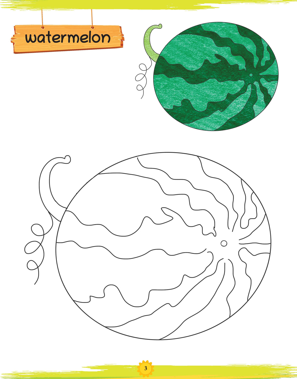 Lil Legends Book of Copy Colouring for kids,To Learn About Fruits, Age 3 +Â 