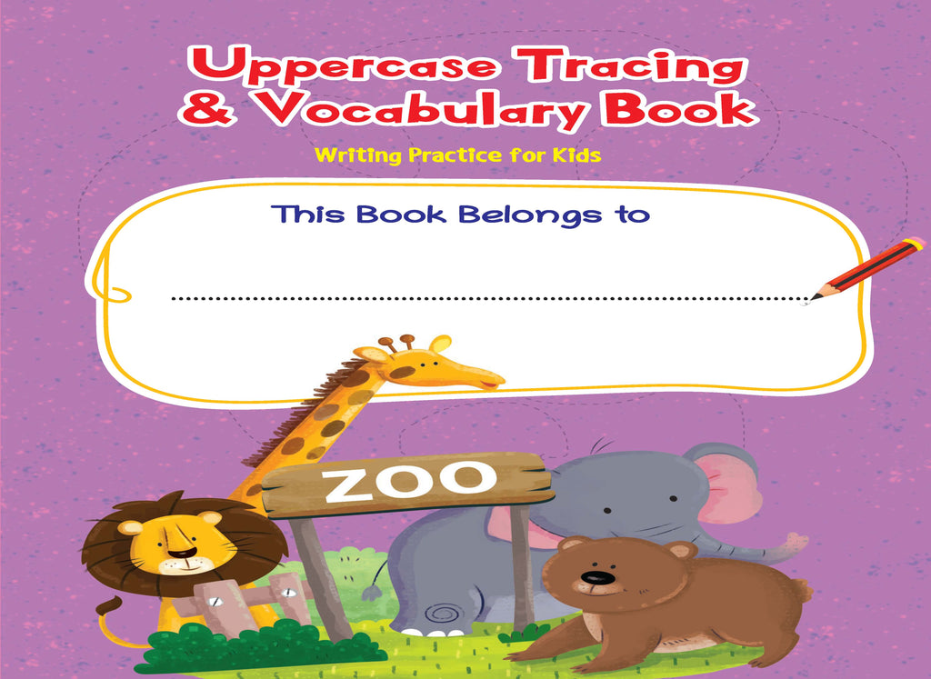 Lil Legends Alphabet Tracing & Vocabulary Book Bundle | Set of 3 for Kids | Uppercase & Lowercase Writing Practice | Ages 3–5 | Handwriting & Early Literacy Skills