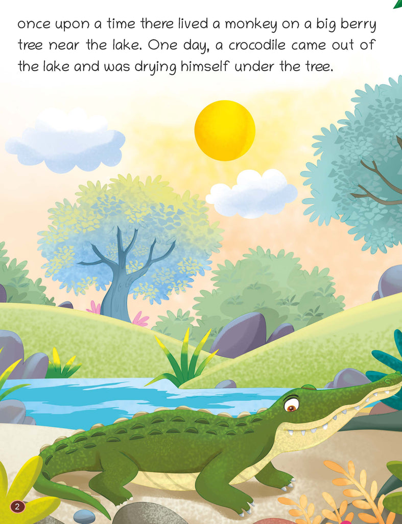 Short Illustrated Panchtantra Stories for Kids 2+ | The Monkey’s Heart | Lil Legends by Oswaal Books