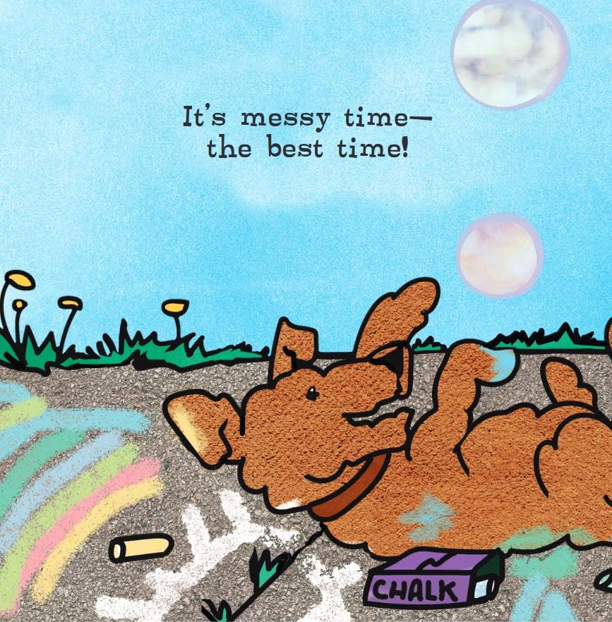 Messy Time (Toddler Tools Series) â€” Gentle Board Book for Toddlers (Ages 1â€“3 yrs) | Build Tidy-Up Skills & Calm Clean-Up Routines | by Free Spirit Publishing