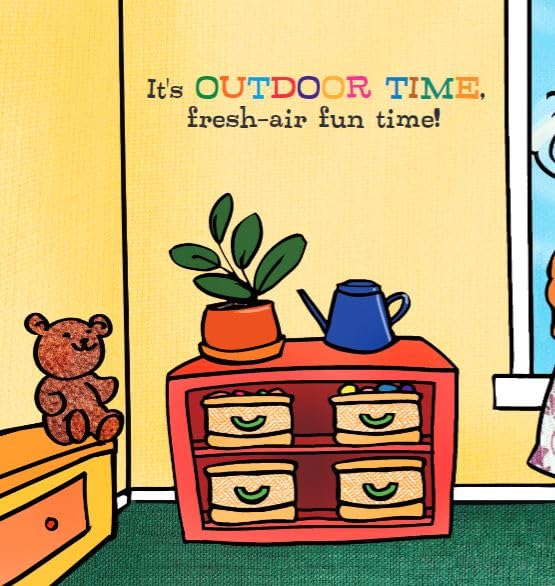 Outdoor Time (Toddler Tools Series) â€” Gentle Board Book for Toddlers (Ages 1â€“3 yrs) | Explore Nature & Build Curiosity Through Play | by Free Spirit Publishing