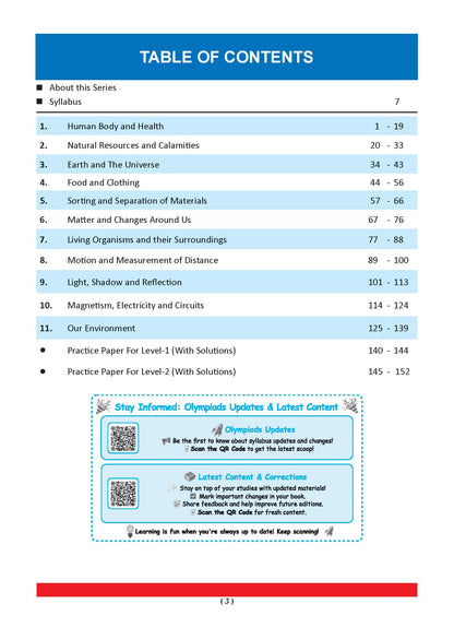 Oswaal One For All Olympiads Class 7 Science Prep-Guide | Chapter-wise Previous Years' Solved Papers+ Workbook (Set of 2 Books) | Questions for SOF NSO & Other Olympiad Exams 2026