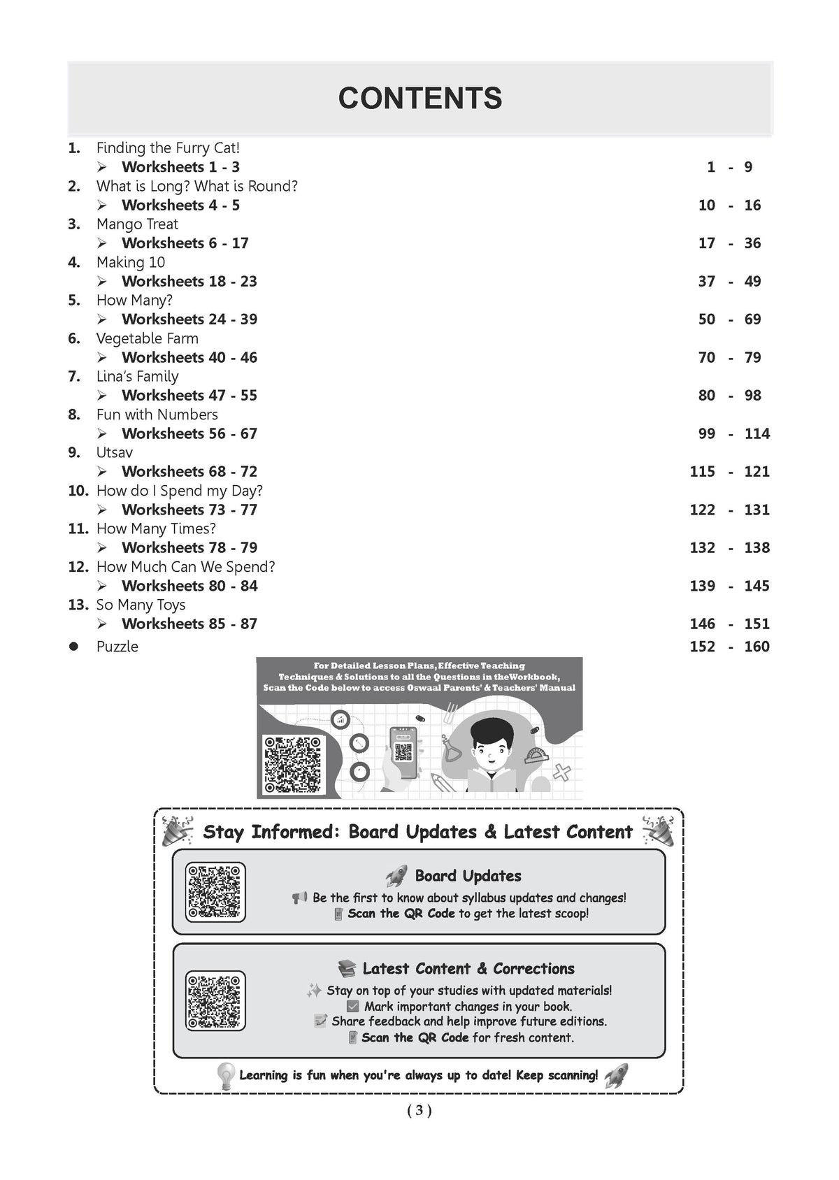 Workbook Based on NCERT Textbook Joyful Mathematics Class 1 | With Practice Worksheets & Activity-Based Questions | For Exam 2026-27 | As per NCF & NEP