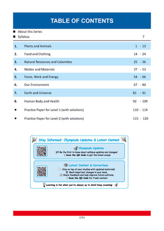 One For All Olympiads Class 6 Science Prep-Guide | Chapter-wise Previous Years' Solved Papers+ Workbook (Set of 2 Books) | Questions for SOF NSO & Other Olympiad Exams 2026