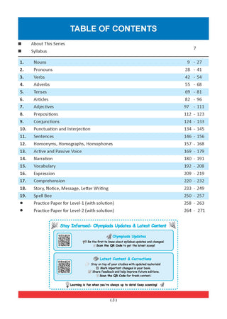 One For All Olympiads Class 5 English Prep-Guide Book | Chapter-wise Previous Years' Solved Papers | Questions for SOF IEO & Other Olympiad Exams 2026 | With Sample Practice Papers & Oswaal.AI