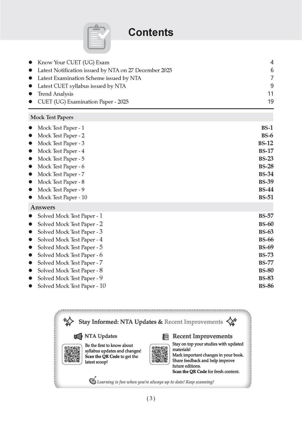 NTA CUET (UG) 10 Mock Test Papers Business Studies For 2026 Exam ...