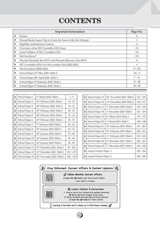 SSC GD Constable 29 Previous Years’ Solved Papers | CAPFs, SSF, Assam Rifles, NCB Year-wise 2017-2026 |Latest 2026 Solved Papers |For 2027 Exam | Oswaal AI