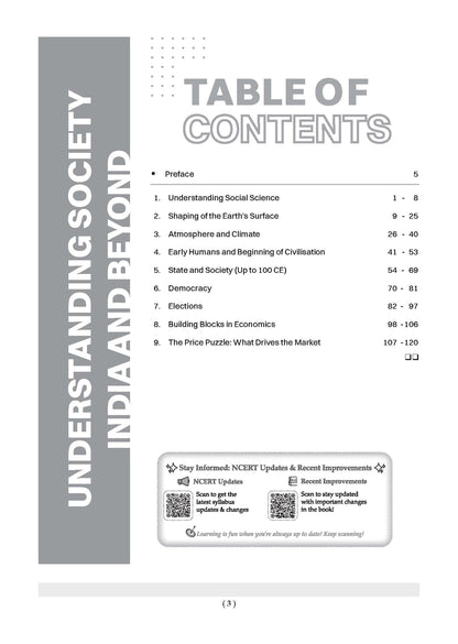 Oswaal NCERT Class 9 Textbook Solutions Social Social Part-1 & Part-2 (Understanding Society India and Beyond) (Latest NCERT) Set of 2 Books | Revision Notes, Solved Intext