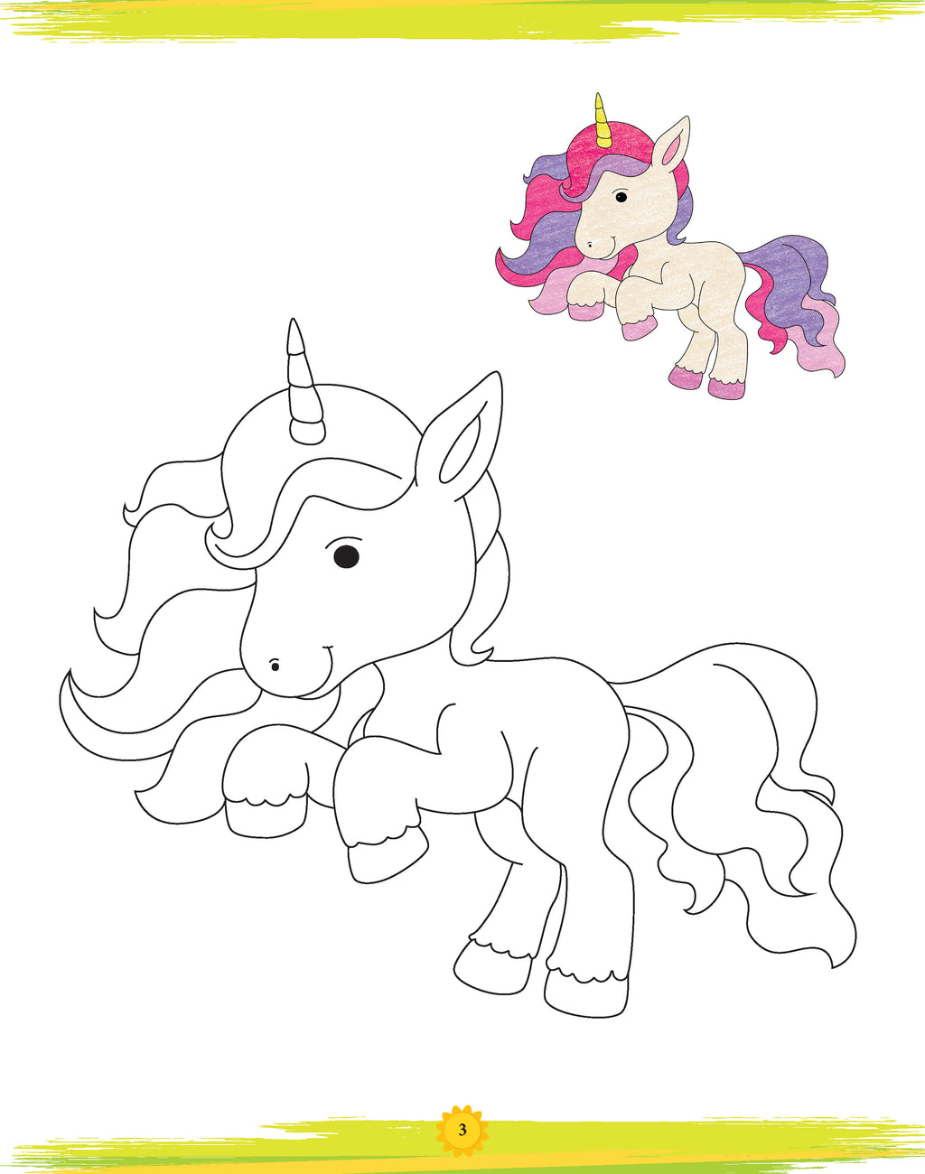 Lil Legends Unicorn Copy Colouring Book| Fun & Learning - Buy Now ...