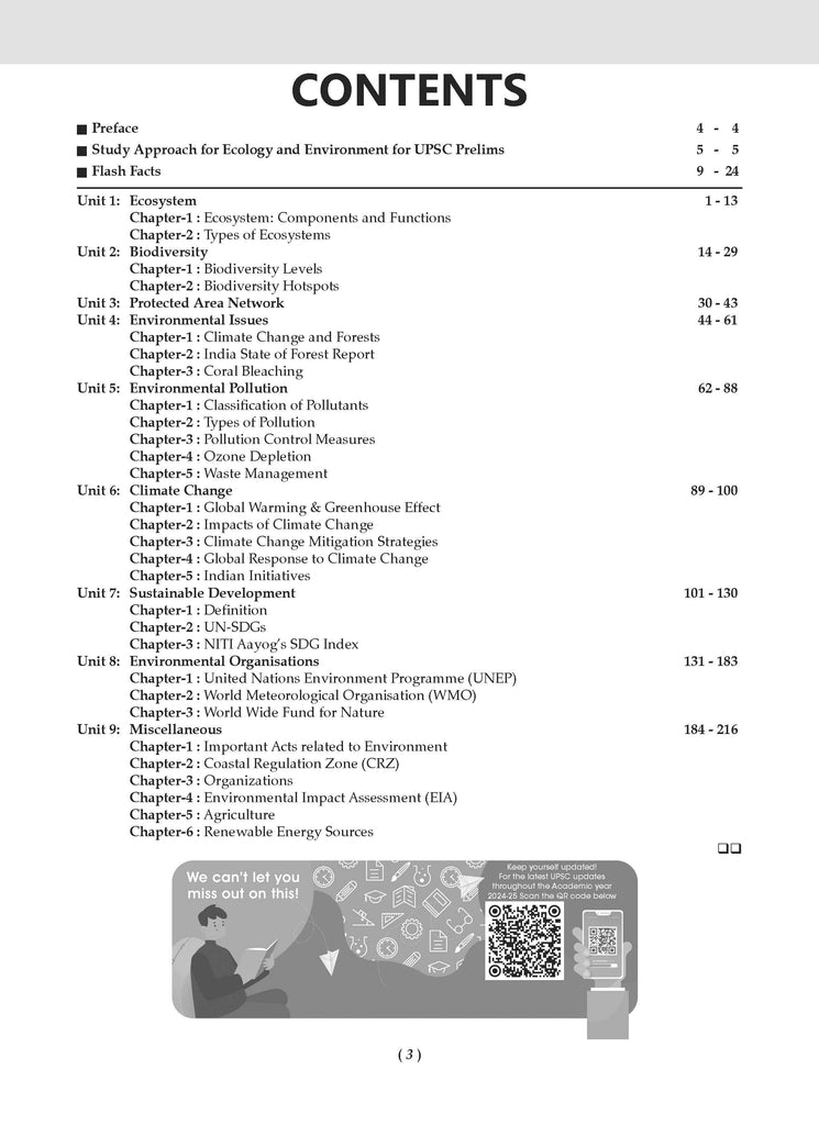 UPSC Power Bank | 1000+ MCQs  for UPSC & State PSCs Exams | Environment & Ecology | Latest Edition