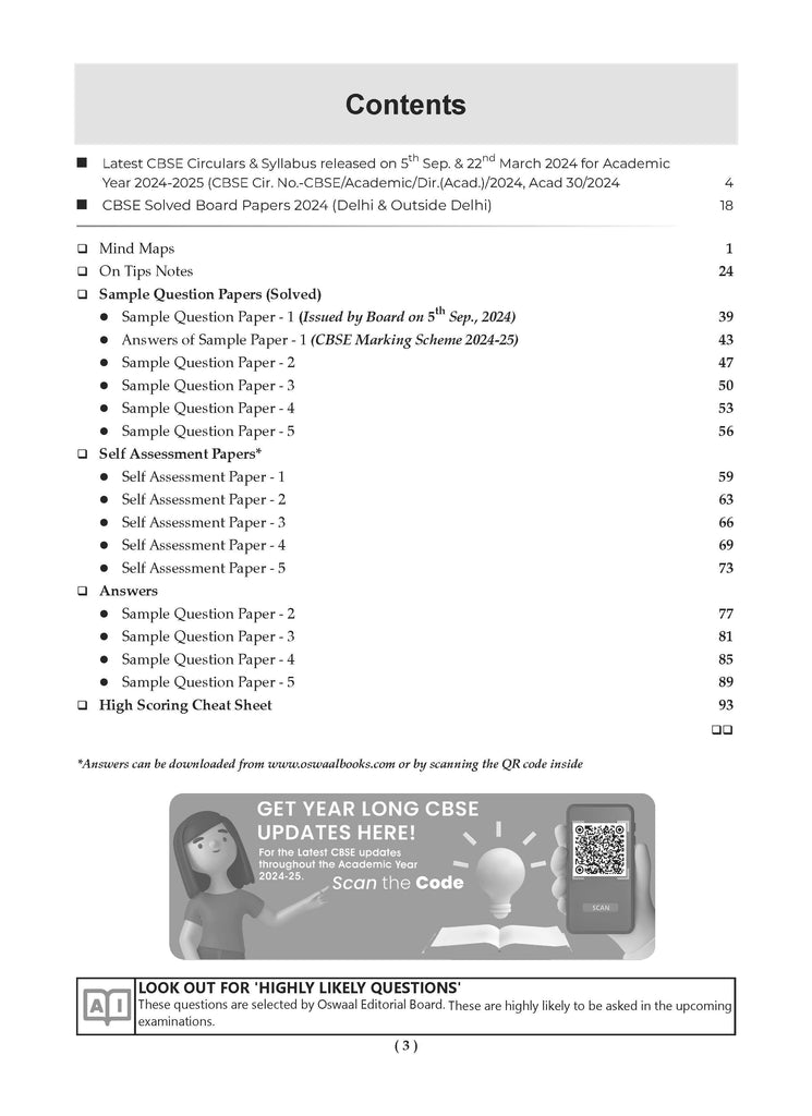 CBSE Sample Question Papers Class 10 Information Technology Book (For 2025 Exam)