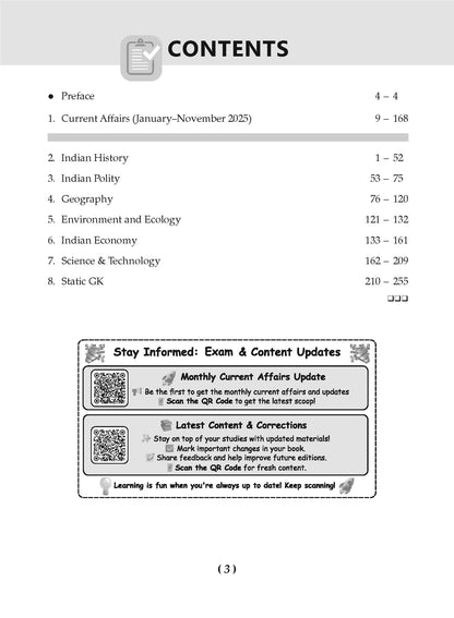 General Knowledge Digest English Medium | GK + Current Affairs for All Competitive & Government Exams | Month-wise Updates, Infographics & One-Liners | SSC, Banking, Railways, UPSC, Defence | For 2026-27 Exams