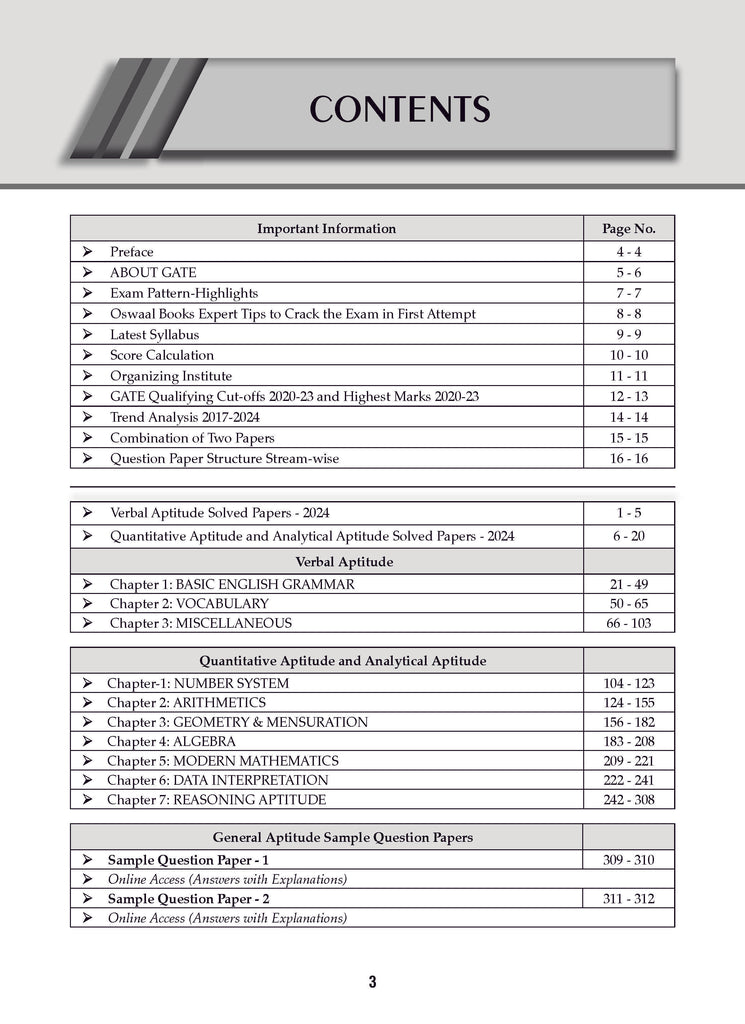 GATE 15 Years' Chapter-wise & Topic-wise Solved Papers 2010 to 2024 | General Aptitude | For 2025 Exam