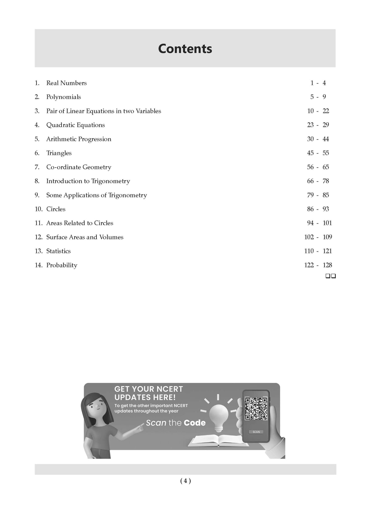 NCERT Mathematics Textbook and Textbook Solution Supplement for Class 10 | Competency Focused Questions | Concept Clarity | Mind Maps | Mnemonics (Set of 2 Books, For 2026 Exam) - Oswaal Books