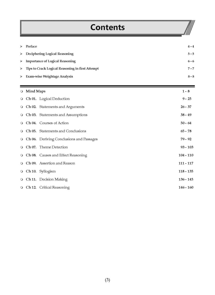 Objective Logical Reasoning For All Competitive Examinations | SSC, Defence, Banking, LIC, RRB, CAT & Other Important Exams