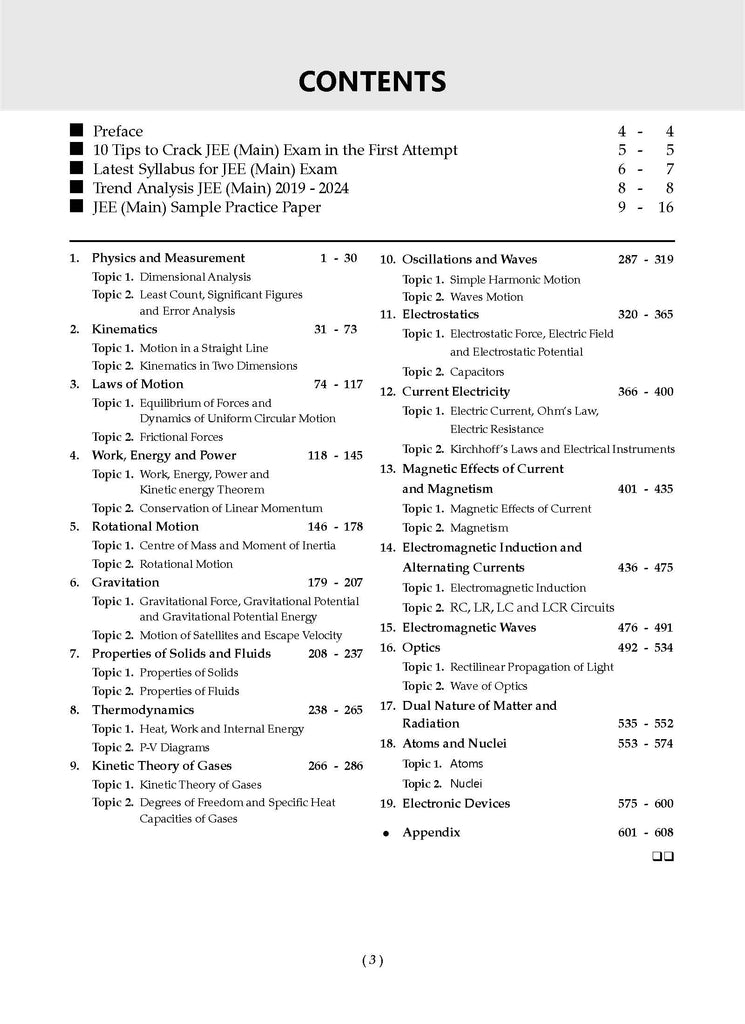 164 Chapter-wise & Topic-wise Solved Papers JEE (Main) | Online (2012-2024) & Offline (2002-2018) | Physics, Chemistry & Mathematics (Set of 3 Books) | For 2025 Exam