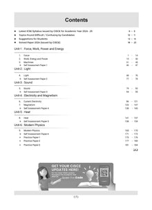 ICSE Question Bank Class 10 Physics | Chapterwise | Topicwise | Solved Papers | For 2025 Board Exams