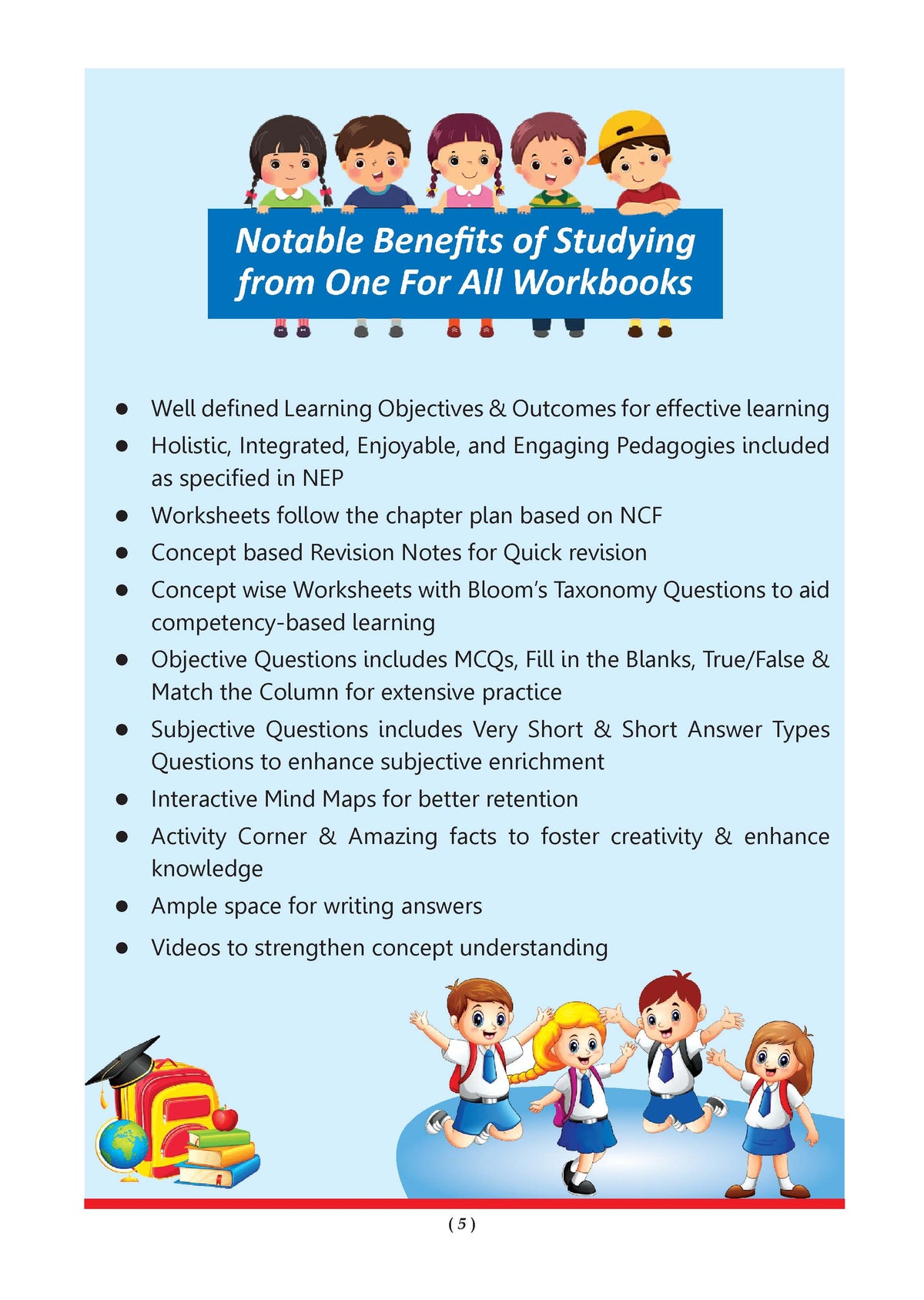One for All Workbook Class 2 Hindi | 50+ Concept-wise Perforated Worksheets | Based on NCERT Sarangi | NEP 2020 & NCF 2023 Aligned | For CBSE & State Boards | Builds Concept Clarity & Scientific Skills