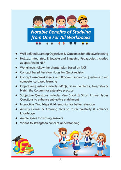 One for All Workbook Class 2 General Knowledge | 45+ Concept-wise Perforated Worksheets | NEP 2020 & NCF 2023 Aligned | For CBSE & State Boards | Builds Concept Clarity & Scientific Skills