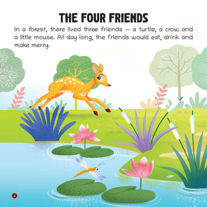 Lil Legends Timeless Tales of Panchatantra Book for Kids | Stories of Wit and Wisdom | Moral, English, Short, Bedtime 5 Stories for Children (3+ Age) - Oswaal Books