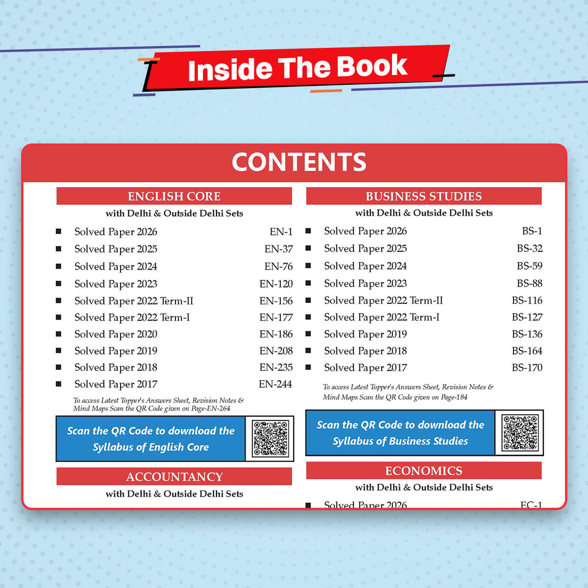CBSE 10 Previous Years Papers Commerce | Class 12 | Year-wise(2017-2026) | 2026 Papers (Delhi & Outside Delhi)- fully solved | NCERT & Competency-based questions | For 2027 Exam | Oswaal AI