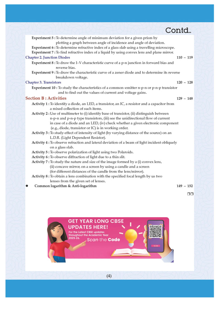 CBSE Laboratory Manual Class 12 Physics Book ( Latest Edition )