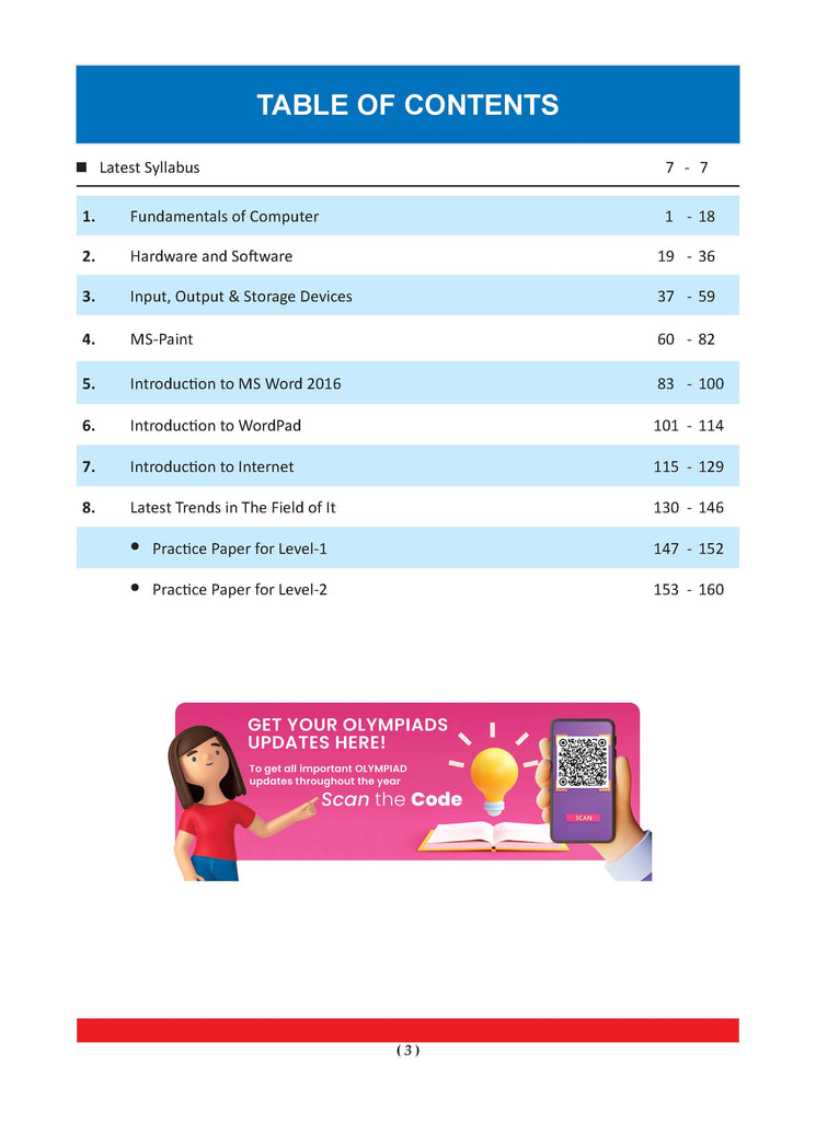 One For All Olympiad Class 3 Cyber | Previous Years Solved Papers | For 2024-25 Exam