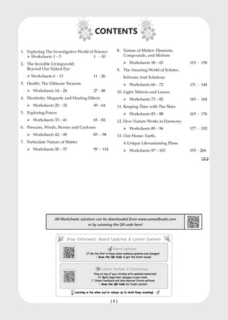 Oswaal NCERT & CBSE One for All Workbook for Class 8 | Mathematics | Science | Social Science | English | Hindi | Sanskrit | Updated as Per NCF | MCQ's | VSA | SA | LA | Set of 6 Books | For Latest Exam