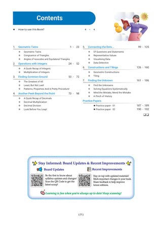 CBSE Class-7 One for All Mathematics (Ganita Prakash) Part 2 For 2025-26 Exam | As Per Latest NCERT & CBSE Syllabus | Chapter-Wise Question Bank, Revision Notes, Theory, Solved Examples & Competency Based Questions