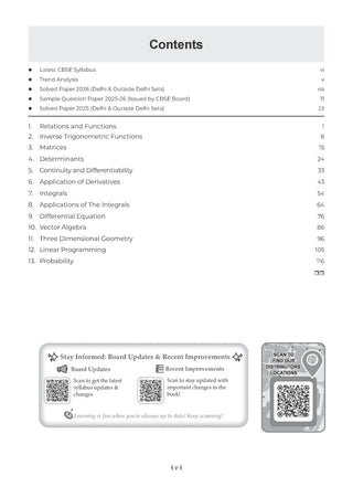 CBSE Textbook Plus (2022-2026) | Class 12 | Mathematics| Includes: 2026 Papers- fully solved | With Competency Focused Questions | For 2027 Exam | With oswaal.ai