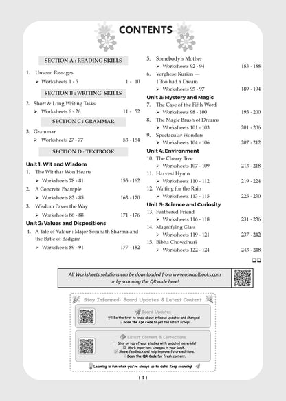 NCERT & CBSE ONE FOR ALL WORKBOOK English (Poorvi) Class 8 - Oswaal Books