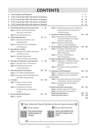 Karnataka II PUC Chapter-wise & Topic-wise Question Bank Class 12 Biology | 1550+ Questions | Revision Notes, Mind Maps, Mnemonics | Fully Solved PYQs (2026–2017) | 2027 Board Exam | oswaal.ai